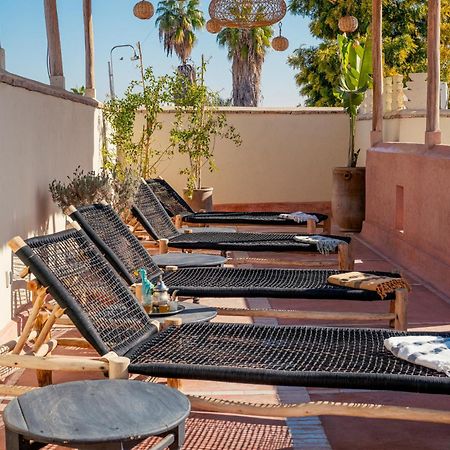 Riad Les Hirondelles Boutique Hotel Marrakesch Exterior foto
