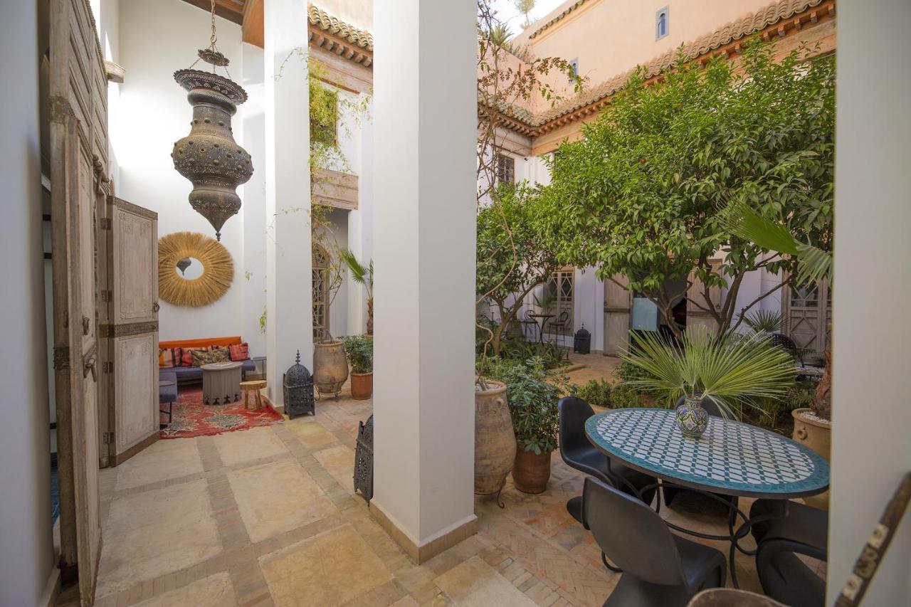 Riad Les Hirondelles Boutique Hotel Marrakesch Exterior foto