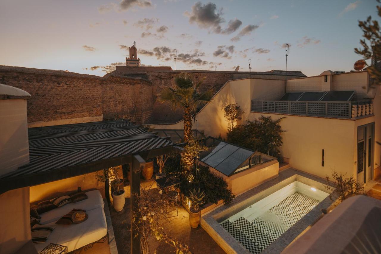 Riad Les Hirondelles Boutique Hotel Marrakesch Exterior foto