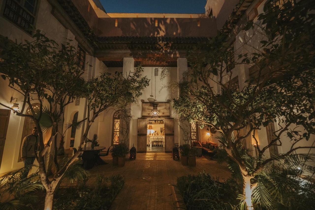 Riad Les Hirondelles Boutique Hotel Marrakesch Exterior foto