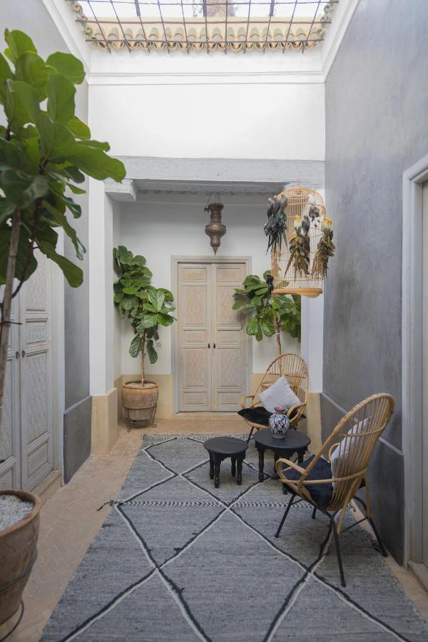 Riad Les Hirondelles Boutique Hotel Marrakesch Exterior foto