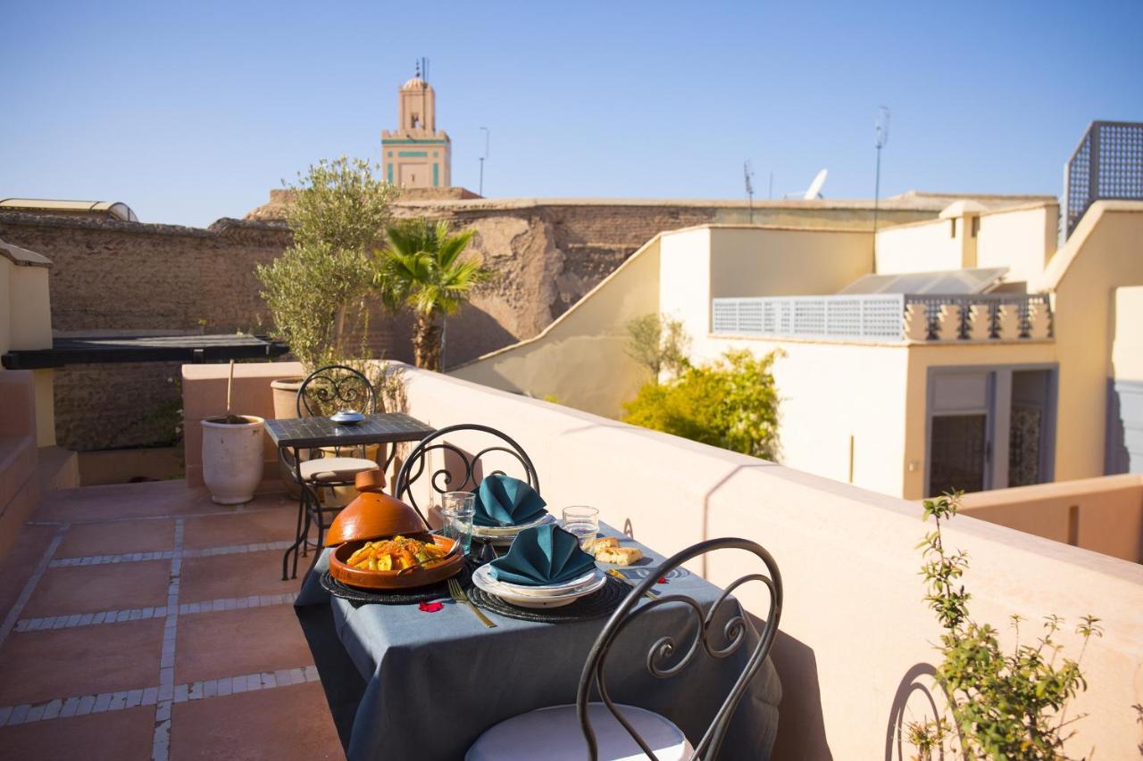 Riad Les Hirondelles Boutique Hotel Marrakesch Exterior foto