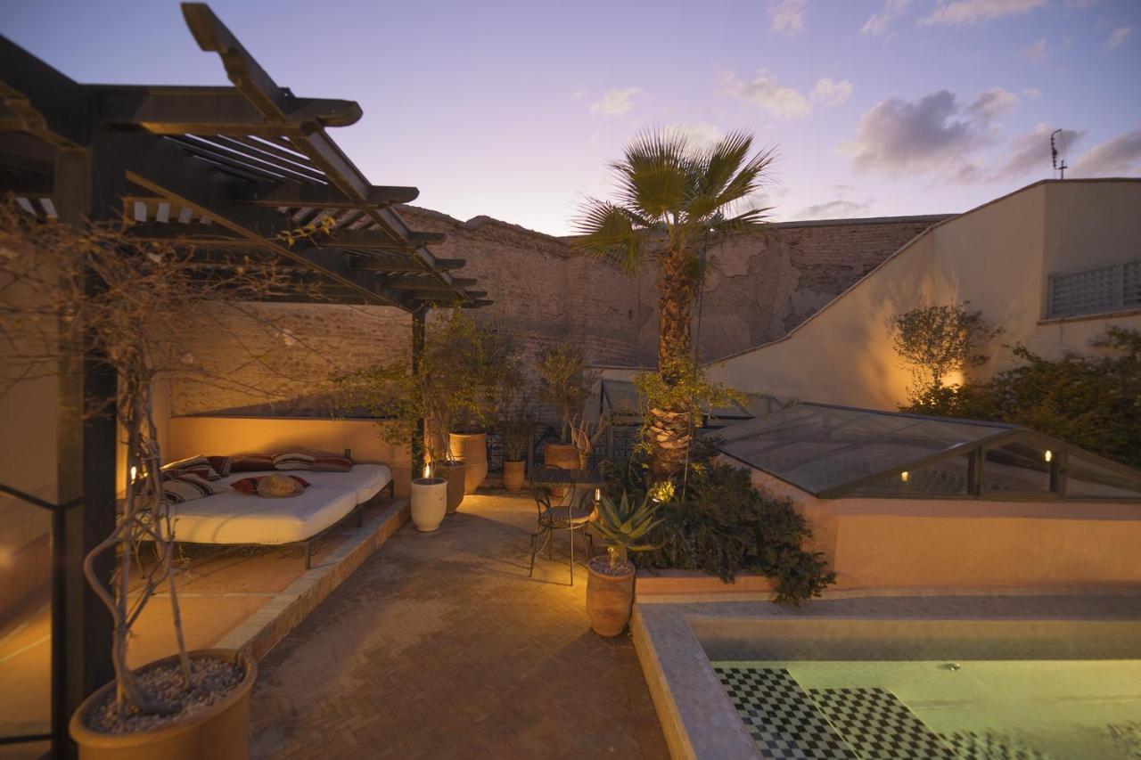 Riad Les Hirondelles Boutique Hotel Marrakesch Exterior foto