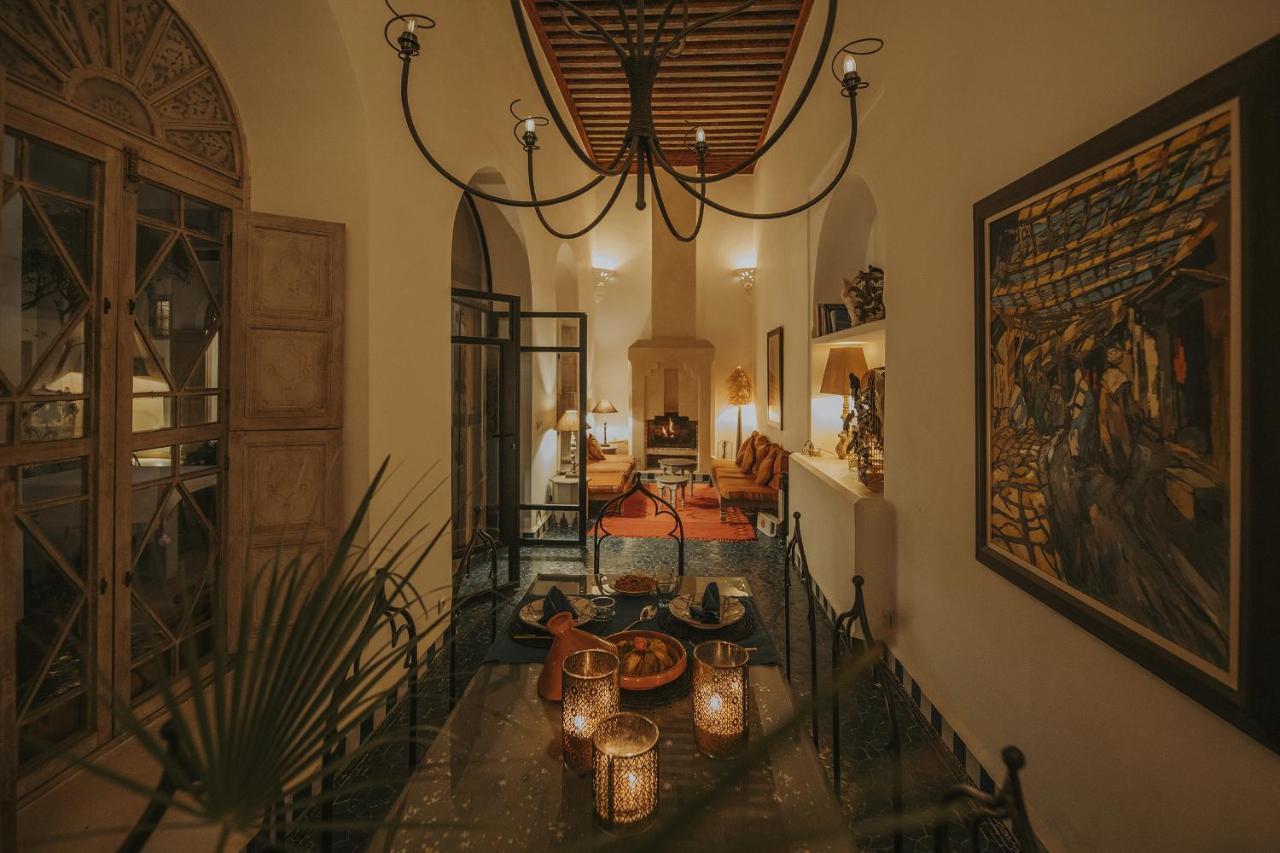 Riad Les Hirondelles Boutique Hotel Marrakesch Exterior foto