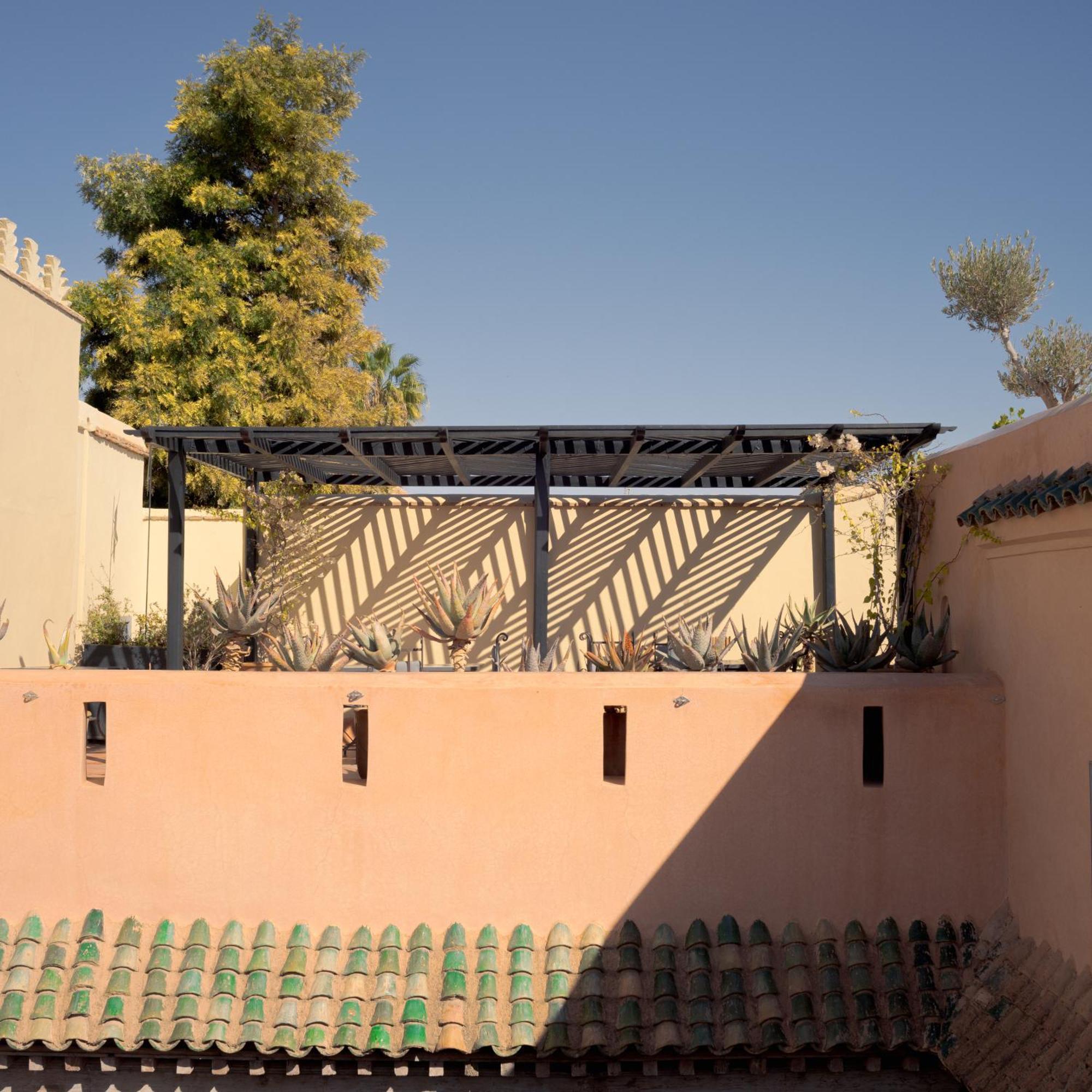 Riad Les Hirondelles Boutique Hotel Marrakesch Exterior foto