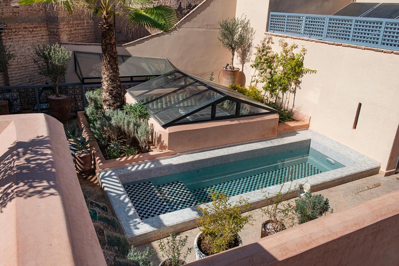 Riad Les Hirondelles Boutique Hotel Marrakesch Exterior foto